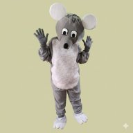 disfraz ratoncito - animales - botarga